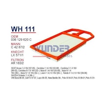 WUNDER WH111 HAVA FİLTRESİ - VW POLO SPORTLiNE (ÇANTA) - SEAT IBI