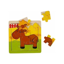Mey İthalat S00002907 Puzzle Anımals 9 Pcs 3 Ast