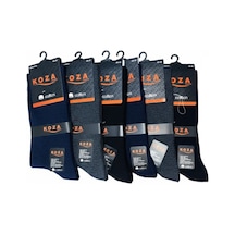 Erkek 6'lı %100 Cotton Soket Uzun Çorap Asorti