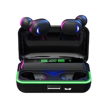 Talon E10 Mipods Işıklı Kablosuz Powerbankli Bluetooth Kulaklık Talon E10 Mipods Işıklı Kablosuz Powerbankli Bluetooth Kulaklık