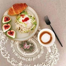 Pazly Moda Muslin Servis Peçeteleri - 2'li Set 30x41cm, Beyaz, Dekoratif Ve Pratik Beyaz