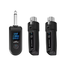 Teltree Tkowtb Uhf Xlr Adaptörü: Kablosuz Mikrofon Aktarıcı, Dinamik Mikrofon Ve Gitar İçin, 30-50m Erim, Siyah Abs Malzeme