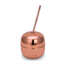 Turna Bakır Apple Cocktaıl Pipetli Düz 250 ML Kırmızı Turna0485-