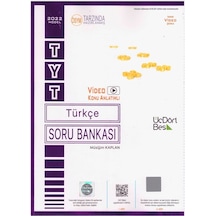 TYT Türkçe Soru Bankası  -  Müslüm Kaplan  -  Üç Dört Beş Yayınları