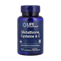 Life Extension Glutathione Cysteine & C 100 Kapsül