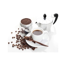 Moka Express Espresso Cezvesi Ocak Üstü Espresso Pişirici, Alüminyum Gövde, Klasik İtalyan Tarzı Kahve Demleme Cezvesi-expresso Demleyici Cezve 3 Cup Aeropress
