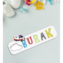 Bk Toys Çocuklara Özel İsimli Figürlü Ahşap Eğitici Yapboz Puzzle-19