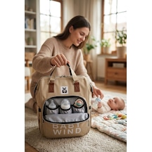 Mygeppetobag Bebek Bakım Çantası Bej
