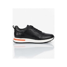 Crc Ayakkabı Premium %100 Hakiki Deri Hakiki Erkek Sneaker / Şık Ve Rahat Spor Ayakkabı Siyah1