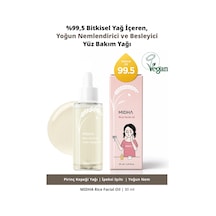 Midha Rice Facial Yoğun Nemlendirici ve Besleyici Pirinç Kepeği Yağı İçerikli Yüz Bakım Yağı 30 ML