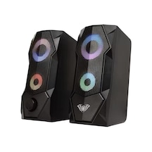Lexroo N-301 10w Masaüstü Rgb Gaming Oyuncu Pc 1+1 Speaker Hoparlör