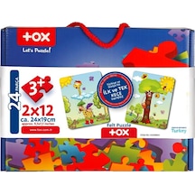 Tox Zürafa 3+ Keçe Yapboz 3 Yaş Puzzle T043