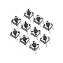 Push Button 6X6X6 Mm 4 Pin Push Buton 10 Adet