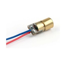 6mm 650nm 5mw Kırmızı Nokta Kafalı Bakır Lazer