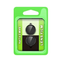 Galaxy Z Flip 6 Raze Metal Kamera Lens - Siyah