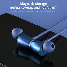 Novahub Lenovo Thinkplus He05x Ⅱ Boyun Askılı Spor Kulaklık - 5-6h Çalışma Süresi, Bt5.0 Mavi, Dayanıklı Şarjlı Kullanım