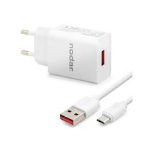 Hızlı Şarj Seti 12w 2.4a 1 M Micro Usb Adaptörlü Beyaz