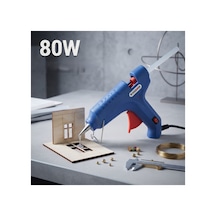 80w Sıcak Silikon Tabancası - Elektrikli - 11 Mm Mum Silikon Uyumlu