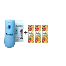 Garden Oda Kokusu Freshmatik, Otomatik Sprey Makine +tropikal Portakal Limon Yedek Sprey 260 Ml Air Freshener + Otomatik Sprey Yedeği Oda Spreyi Portakal Limon 260 Ml X 3 Adet Narenciye Meyveli, Portakal