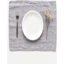 Açık Gri Amerikan Servis 2'li Set 35x45cm Gri