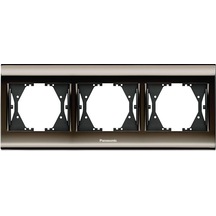 Panasonic Thea Blu Una Füme Üçlü Çerçeve Wbtf08035un Tr