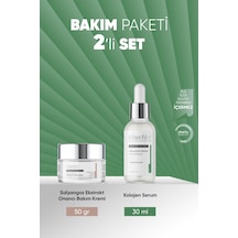 Salyangoz Ekstraktlı Onarıcı Bakım Kremi & Kolajen Serum