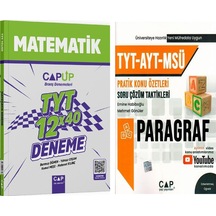 Çap Tyt Matematik Deneme Ve Paragraf Soru Bankası Seti 2 Kitap
