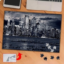 Yüksek Binalar Manzarası 240 Parça Puzzle Yapboz Tablo-ks70489