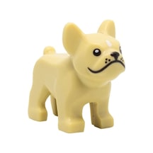 Orjinal Aksesuar Custom Moc Minifigür Minifigure Hayvan Animal French Bulldog Köpek