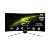 MSI MAG 345CQR 34" 1 MS 180 Hz FreeSync Premium UWQHD Curved VA LED Monitör