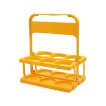 Trendooze Katlanır 6lı Bira Sepeti Sarı Taşınabilir Bira Taşıma Filesi Kahve Süt Çay Fıltresi Sarı Sarı