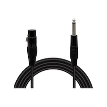 Ayt Magicvoice Ld379 Xlr Canon Dişi 6.3 Mm Mono Erkek 1 Metre Ses Müzik Aletleri Kablosu