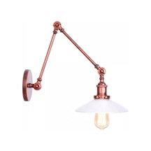 Dylight Retro Metal Dekoratif Mafsallı Akrobatik Bakır Patinalı Duvar Aplik Siyah