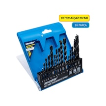 Master 530850 Beton/ahşap/metal Matkap Ucu Seti - 16 Parça