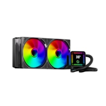 Gameforce Raider 240mm Argb Beyaz Sıvı Soğutucu 275w Tdp Siyah