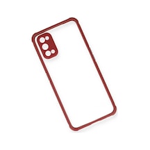 Bezos Realme 7 Pro Kılıf Miami Şeffaf Silikon - Fuşya Nhr
