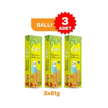 Cango Muhabbet Kuşu Krakeri Ballı 81gr 3lü