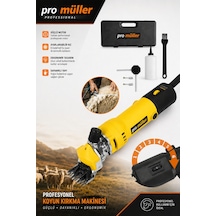 Pro Müller Yeni Nesil Çelik Şanzumanlı Isınmaz Motor Çift Soğutmalı Sistem Koyun Kırkma Makinesi