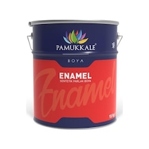 Pamukkale Enamel Sentetik Parlak Boya 15 Kg Koyu Kahve Ral 8017