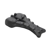 Boyun Traksiyon Cihazı, Boyun Rahatlığı İçin Basınç Noktalı Ergonomik Servikal Masaj Aleti, Sırt Sedyesi Ve Omurga, Omuz Ve Bel Desteği İçin Sağlıklı Yaşam Yastığı, Siyah