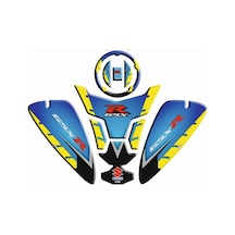 Suzuki Gsx-r Uyumlu Tank Pad Set 004 Çok Renkli