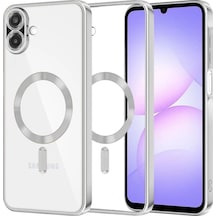 Samsung Galaxy Uyumlu A07 4g Kross Magneticsafe Kapak - Gümüş Bzsxx00 1