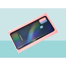 Samsung Galaxy A31 A315 Uyumlu Arka Kapak Batarya Kapağı - Siyah Çok Renkli