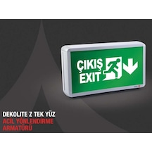 Arsel Dekolite Z Serisi Ae50-5211-L(500) Acil Çıkış Yönlendirme A