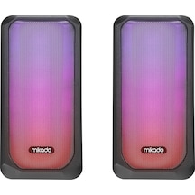 Mikado MD-356 2.0 5Wx2CH RGB Ledli Speaker Hoparlör