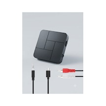 Anunnaki Bluetooth 5.0 Ses Alıcı Verici Aux Rca Usb Stereo Kablosuz Mikrofonlu Araba Tv Pc Rx Tx Receiver
