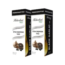 Hekimhan Bitkisel Siyah Sarımsak Yağı 2 x 20 ML