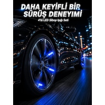 4'lü Led Sibop Işığı Hareket Sensörlü Araç Lastik Sibop Lambası Diğer