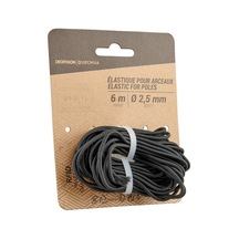 Quechua Elastik İp - 6 M Siyah