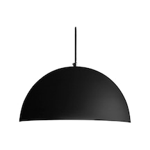 Rys Retro Metal Siyah Dekoratif Tekli Sarkıt Avize Çap.30 Cm Beyaz